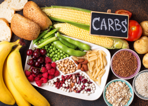 image of foods rich in carbohydrate for a healthy life journey